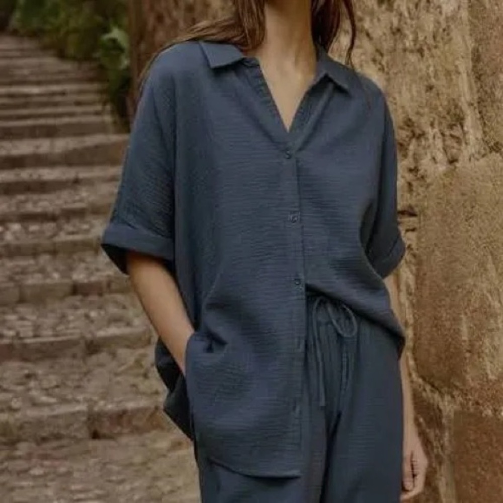 ISO Pact French Navy Coastal Double Gauze XXS